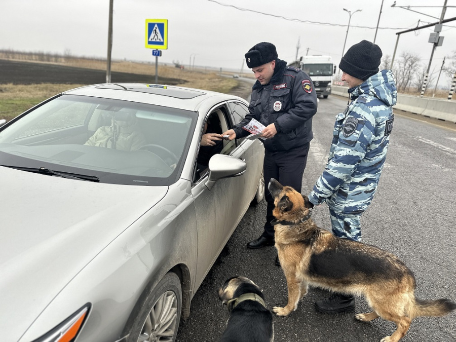 Сотрудники Госавтоинспекции Староминского района на автодорогах проводят профилактические беседы с водителями о необходимости неукоснительного соблюдения ПДД