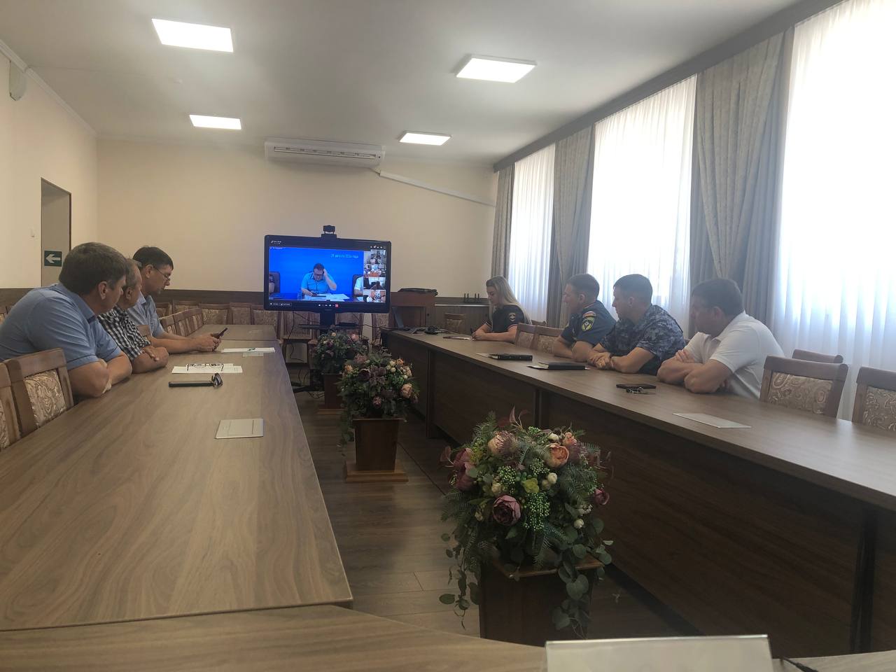 Совещание по итогам работы по подготовке помещений для голосования на муниципальных выборах в единый день голосования 8 сентября 2024 года