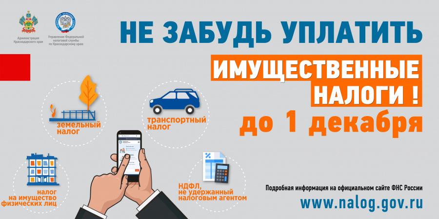 В этом году земельный, транспортный и имущественный налоги нужно уплатить до 2 декабря