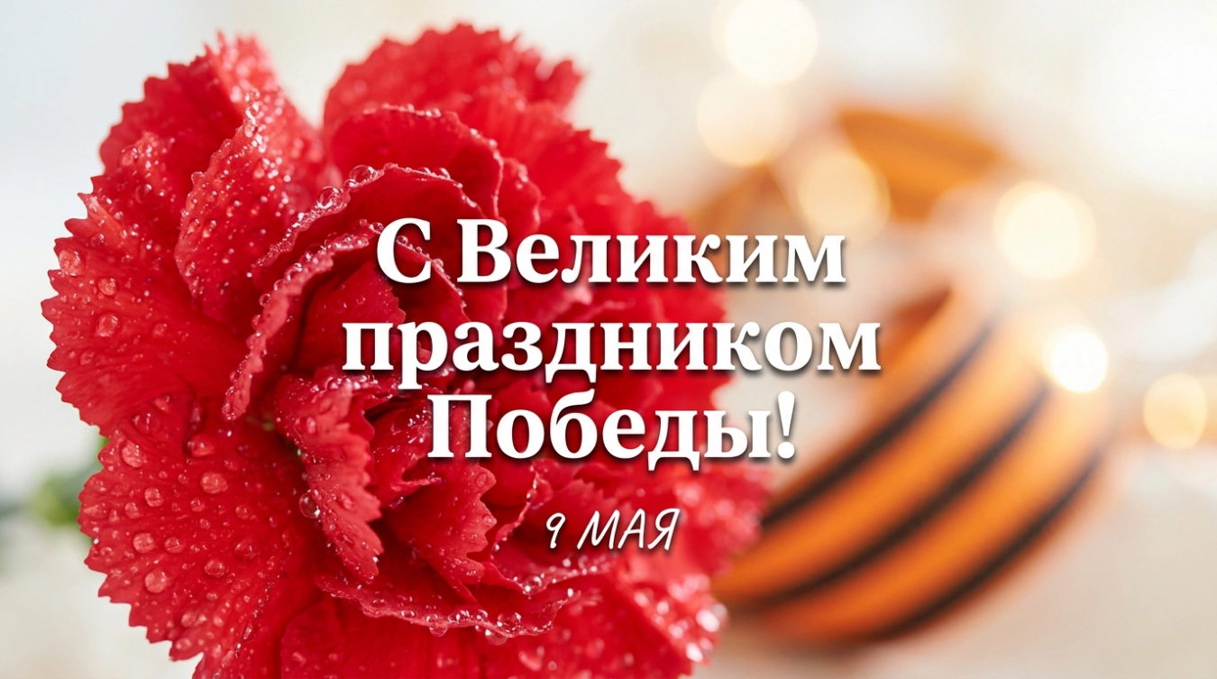 Территориальная избирательная комиссия Староминская сердечно поздравляет с праздником 9 Мая - Днем Великой Победы!
