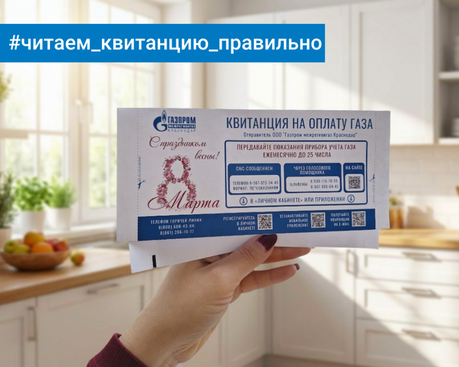 Читаем квитанцию правильно! Что важно знать потребителю газа? Читаем квитанцию правильно! Что важно знать потребителю газа?