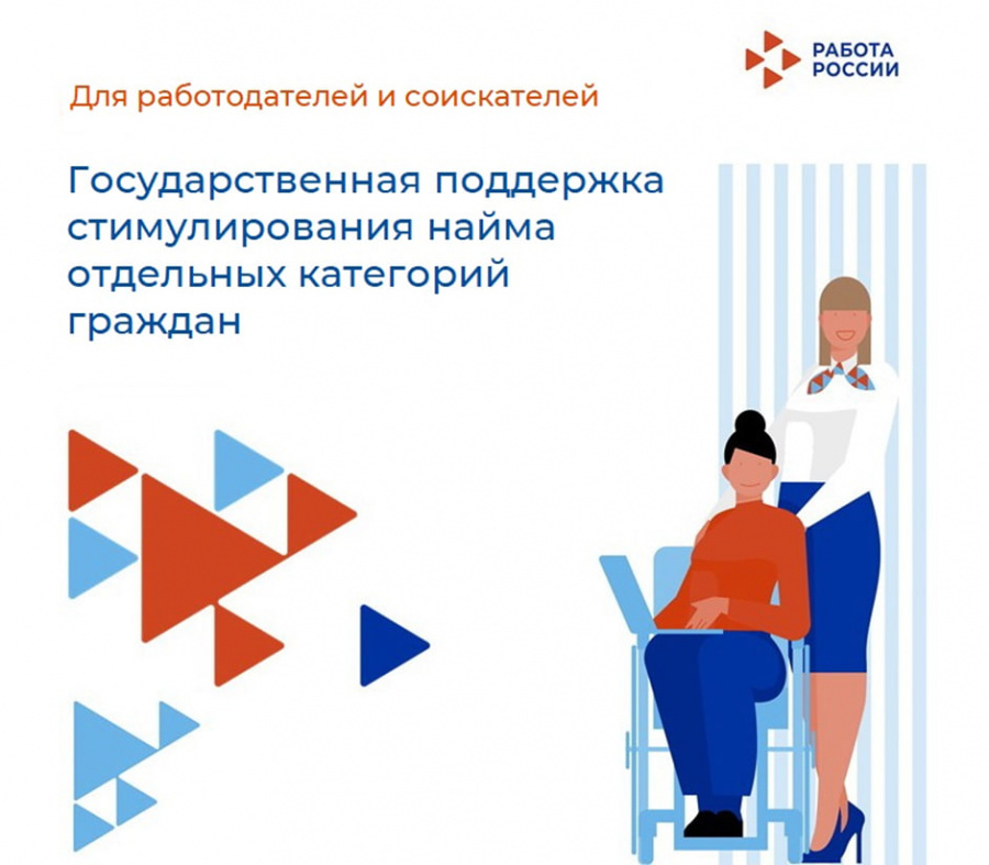 «Центр занятости населения Краснодарского края» в Староминском районе продолжает работу по реализации мероприятия по стимулирования найма отдельных категорий граждан