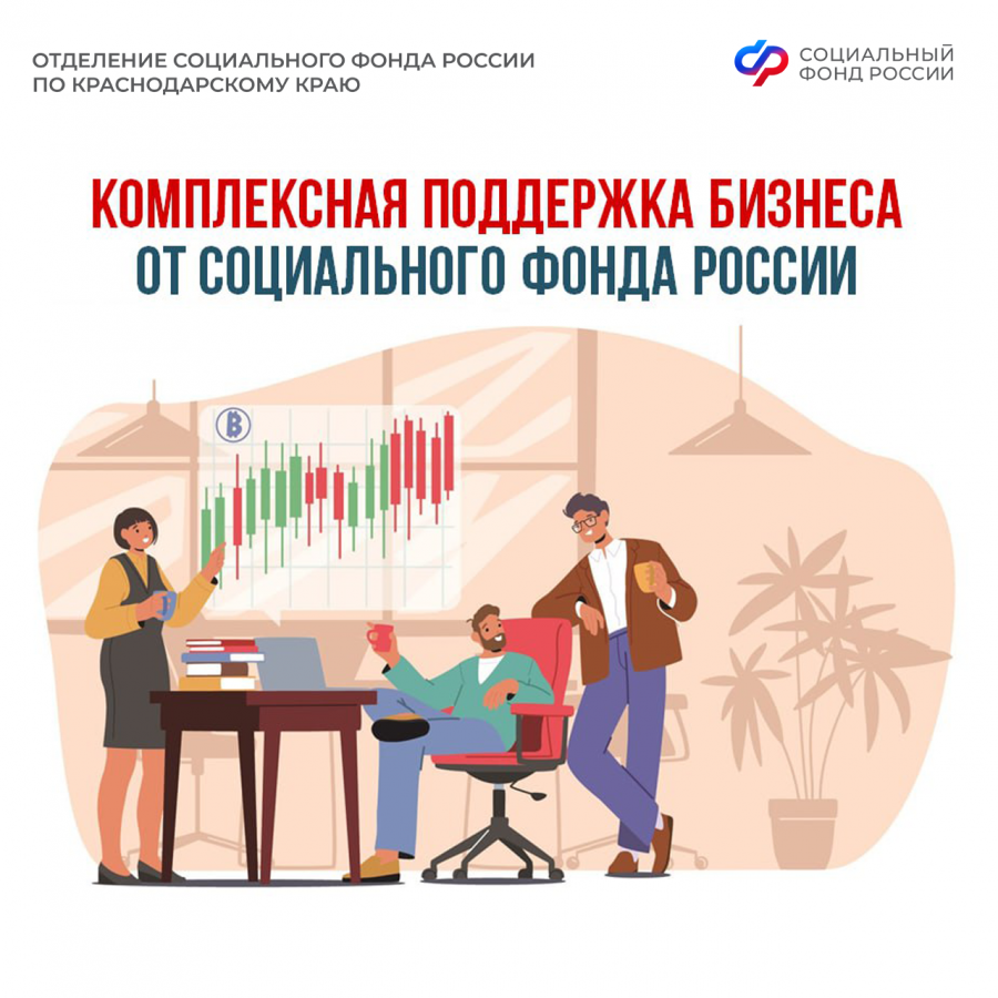 Социальный фонд России оказывает поддержку российскому бизнесу. Социальный фонд России оказывает поддержку российскому бизнесу.