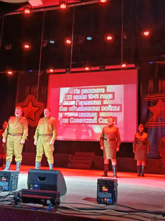 Cпектакль, посвящённый Дню освобождения Староминской