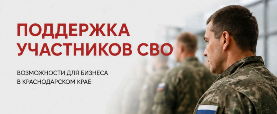 "О поддержке участников СВО"