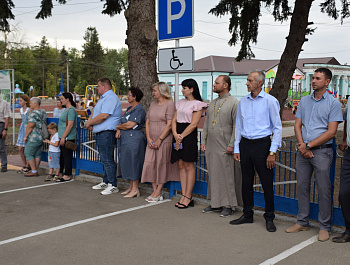 В Куйбышевском сельском поселении состоялось открытие обновленной зоны отдыха