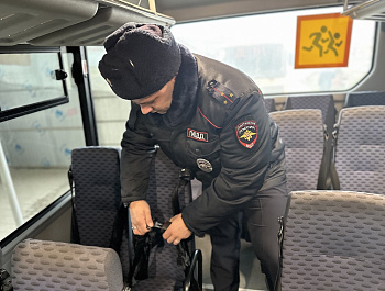 Сотрудники технического надзора Госавтоинспекции Староминского района уделяют особое внимание техническому состоянию автобусов, в том числе задействованных при перевозке групп детей