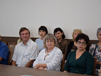 Прием главы, посвящённый 100-летию образования Староминского района прошел в зале заседаний