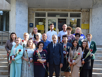 Прием главы, посвящённый 100-летию образования Староминского района прошел в зале заседаний