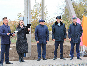 Открытие зоны отдыха в Староминской