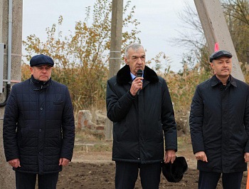 Открытие зоны отдыха в Староминской