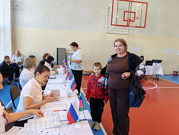 Все 22 избирательных участка Староминского района открылись для голосования избирателей!