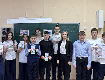 Будущим избирателям, учащимся МБОУ СОШ №3 Староминского района рассказали об избирательных правах