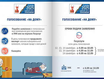 Избиратели могут голосовать на выборах вне помещения для голосования