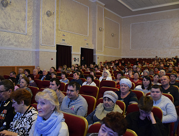В преддверии Дня защитника в районе прошло торжественное мероприятие