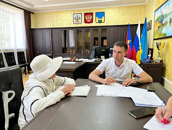 Глава района Кияшко Алексей Валерьевич провел прием граждан по личным вопросам